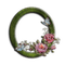 kikkapink deco frame spring flowers - ilmainen png animoitu GIF
