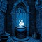 Blue Cauldron Room - darmowe png animowany gif