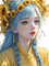 loly33 femme tournesol - 免费PNG 动画 GIF