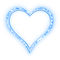 Heart White Blue Deco - Bogusia - PNG gratuit GIF animé