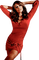 Kaz_Creations Woman Femme Red - bezmaksas png animēts GIF
