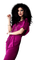 femme en violet.Cheyenne63 - PNG gratuit GIF animé