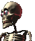 grinning skeleton - GIF animado gratis GIF animado