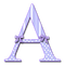 Kaz_Creations Alphabet Letter A - безплатен png анимиран GIF