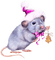 christmas mouse by nataliplus - Free PNG Animated GIF