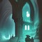 Gothic Castle Interior - ingyenes png animált GIF
