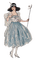 elegant moon lady - безплатен png анимиран GIF