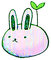 sprout bunny - GIF เคลื่อนไหวฟรี