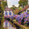 kikkapink animated background spring painting - Free animated GIF Animated GIF