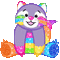 Rainbow Rascal - Gratis animerad GIF animerad GIF