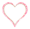 kikkapink heart valentine frame - PNG gratuit GIF animé