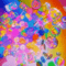 Kidcore Aesthetic Rainbow Background Halftone - nemokama png animuotas GIF