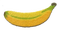 banana sticker - zadarmo png animovaný GIF