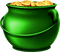 Pot Of Gold.Green.Gold - безплатен png анимиран GIF