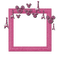 Small Pink Frame - zdarma png animovaný GIF