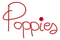 Poppies.Text.Red.deco.Victoriabea - png grátis Gif Animado