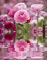 Background Pink Flowers - GIF animate gratis GIF animata