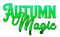 Autumn Magic.Text.Green - KittyKatLuv65 - ücretsiz png animasyonlu GIF