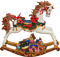 Kaz_Creations Deco Rocking Horse Christmas Noel - ücretsiz png animasyonlu GIF