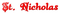 st.nicholas text red ^^ - δωρεάν png κινούμενο GIF
