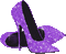 soave deco fashion animated shoe purple - Besplatni animirani GIF animirani GIF