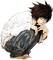 L from deathnote - darmowe png animowany gif