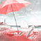 soave background animated summer umbrella beach - GIF animé gratuit GIF animé