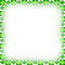 Clovers.Frame.Green.White - KittyKatLuv65 - png gratis GIF animasi