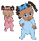 Babyz Dancing Sisters - Darmowy animowany GIF animowany gif