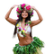 femme tropical - GIF animé gratuit