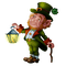 st. Patrick gnome  by nataliplus - gratis png animeret GIF
