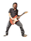 rock-music,  guitarist - PNG gratuit GIF animé