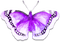 soave deco butterfly scrap purple - Free PNG Animated GIF