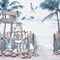 soave background animated   beach blue brown - Zdarma animovaný GIF animovaný GIF