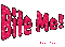 bite me - Nemokamas animacinis gif animuotas GIF