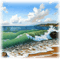 fondo  mar  playa dubravka4 - png gratis GIF animado
