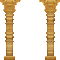 Gold Pillar - Besplatni animirani GIF animirani GIF