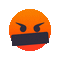 smiley fun face orange text angry  deco  tube  animation gif anime animated - Free animated GIF Animated GIF