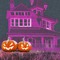 Haunted House & Pumpkins - бесплатно png анимированный гифка