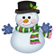 Kaz_Creations Snowman Snowmen - nemokama png animuotas GIF