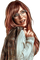 Woman Beige  White - Bogusia - ingyenes png animált GIF