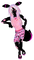 Pink sakura pajamas Umbreon catboy - Free PNG Animated GIF