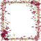 frame cadre pink flowers sunshine3 - безплатен png анимиран GIF