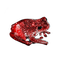 Red Sparkle Frog - бесплатно png анимированный гифка