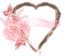 Coeur avec fleur - Bezmaksas animēts GIF