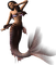 lilac mermaid standing - Free animated GIF