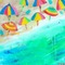 summer beach sea - PNG gratuit GIF animé