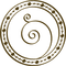 gold lace circle - PNG gratuit GIF animé