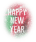 soave text new year deco happy white pink green - zdarma png animovaný GIF