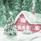 soave background animated vintage winter christmas - GIF animate gratis GIF animata